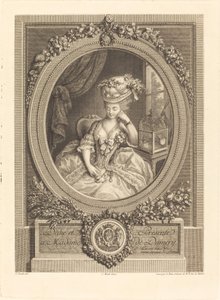 Orastavat toiveet tekijältä Pierre Adrien Le Beau after Nicolas Tanché