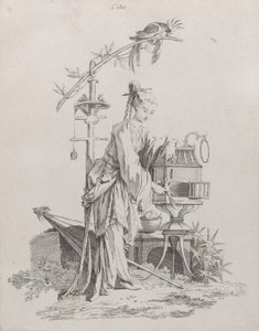 Air, elokuvasta The Four Elements, 1738-49.