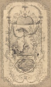 LeMay tekijältä Pierre Alexandre Aveline after Antoine Watteau
