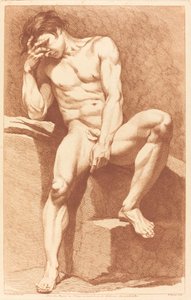 Akatemia tekijältä Pierre Alexandre Aveline after Edme Bouchardon