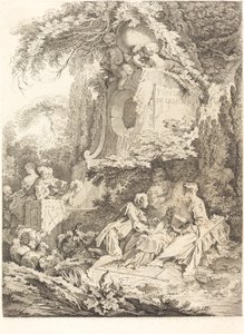 Rakkauden lähde tekijältä Pierre Alexandre Aveline after François Boucher
