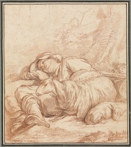 Nukkuva paimen, 1700-1800 luvut.