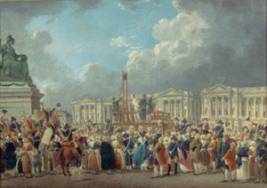 Teloitus Place de la Revolutionilla, n. 1793.