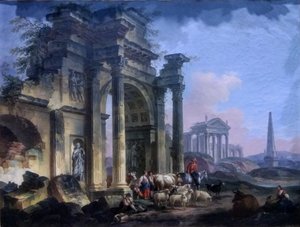 Ranskalainen:  Arc de triomphe tekijältä Pierre Antoine Demachy