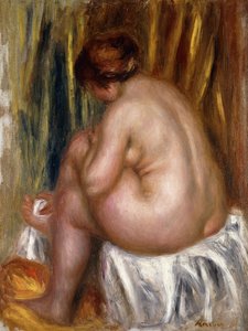 Kylvyn jälkeen tekijältä Pierre-Auguste Renoir