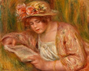 Andrée hatussa, lukeminen tekijältä Pierre Auguste Renoir
