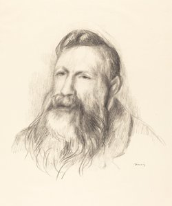 Auguste Rodin, c. 1910. tekijältä Pierre Auguste Renoir