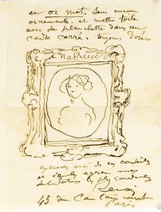 Nimikirjoituskirje tohtori Fritz Thurneyssenille, Pariisi ja Les Collettes, 24. kesäkuuta 1908 tekijältä Pierre Auguste Renoir