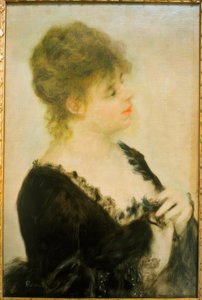 Nuoren naisen muotokuva tekijältä Pierre Auguste Renoir