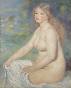 Blondi kylpylä, 1881 tekijältä Pierre-Auguste Renoir