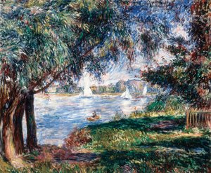 Bougival, 1888. tekijältä Pierre Auguste Renoir