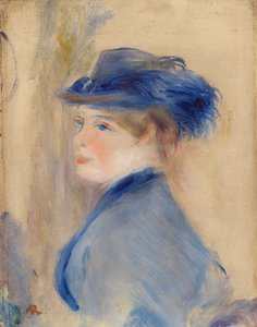 Naisen rintakuva (Buste de femme) tekijältä Pierre Auguste Renoir