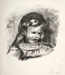 Claude Renoir, Pää alaspäin, 1904. tekijältä Pierre Auguste Renoir
