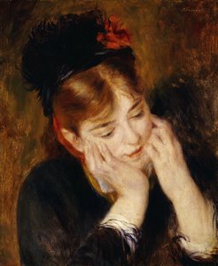 Mietitys, 1877 tekijältä Pierre Auguste Renoir