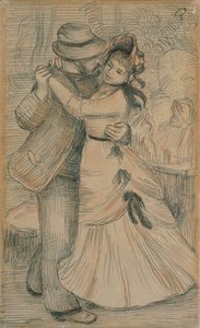 Maaseututanssi, 1883 tekijältä Pierre Auguste Renoir
