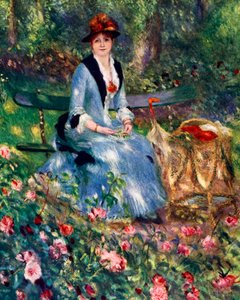 Ruusuissa, 1882, 1929 tekijältä Pierre Auguste Renoir