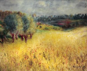 Das Kornfeld tekijältä Pierre Auguste Renoir