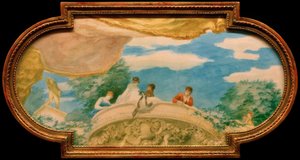 Suunnittelu kattomaalaukseen tekijältä Pierre Auguste Renoir