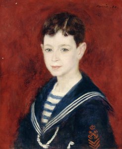 Fernand Halphen poikana, 1880 tekijältä Pierre Auguste Renoir