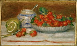 Mansikat (öljy kankaalle) tekijältä Pierre Auguste Renoir