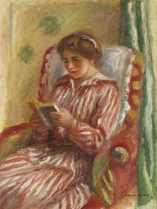 Gabrielle Reading, 1910 tekijältä Pierre-Auguste Renoir