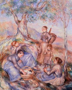Pierre-Auguste Renoirin (1841-1919) Harvesterin aamiainen tekijältä Pierre Auguste Renoir
