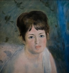 Naisen pää tekijältä Pierre Auguste Renoir