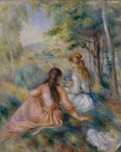 Niityllä, 1888-92. tekijältä Pierre-Auguste Renoir