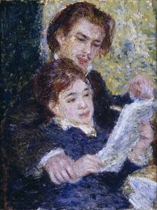 Studiossa: Georges Riviere ja Marguerite Legrand tekijältä Pierre Auguste Renoir
