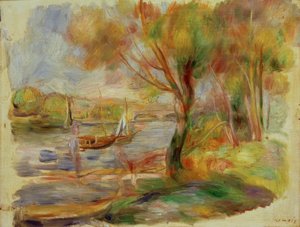 La Seine à Argenteuil tekijältä Pierre-Auguste Renoir