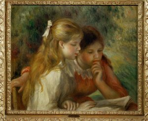 Lukeminen ... tekijältä Pierre Auguste Renoir