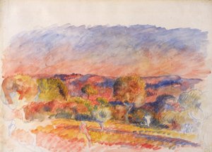 Maisema, 1889. tekijältä Pierre-Auguste Renoir