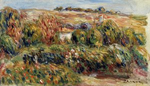 Maisema Provencessa, n. 1900 tekijältä Pierre Auguste Renoir