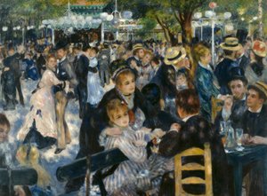 Le Moulin de la Galette tekijältä Pierre Auguste Renoir
