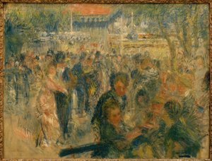 Le bal au Moulin de la Galette tekijältä Pierre Auguste Renoir