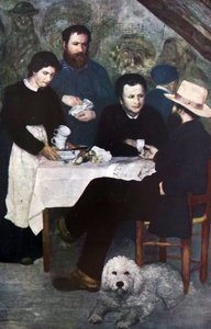 Äidin kabaree Antony Bourron-Marlotte tekijältä Pierre-Auguste Renoir