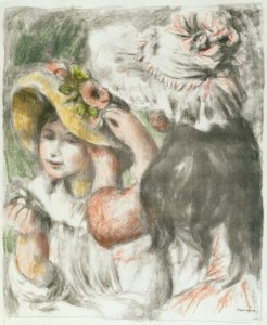 Le chapeau épinglé tekijältä Pierre Auguste Renoir