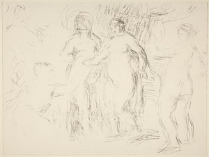 Uimarit tekijältä Pierre-Auguste Renoir