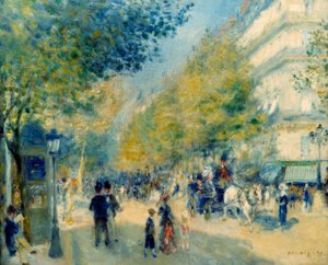 Suuret bulevardit tekijältä Pierre Auguste Renoir