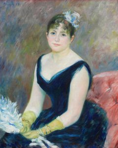 Madame Léon Clapisson, 1883. tekijältä Pierre Auguste Renoir
