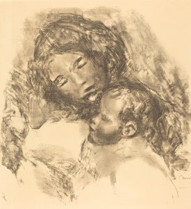Äitiys Maternite, n. 1912. tekijältä Pierre Auguste Renoir