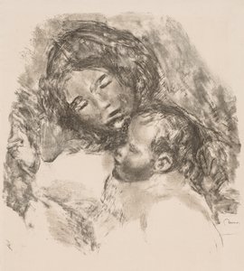 Äitiys tekijältä Pierre Auguste Renoir