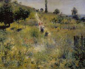Polku johtaa korkean ruohon läpi tekijältä Pierre Auguste Renoir