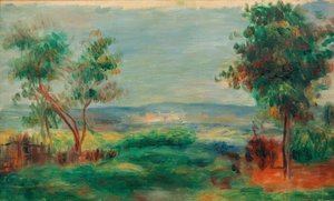 Maaseutu tekijältä Pierre Auguste Renoir