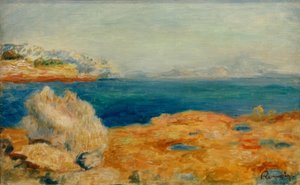 Rannikkomaisema tekijältä Pierre Auguste Renoir