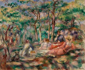 Piknik (lounas nurmikolla) tekijältä Pierre-Auguste Renoir