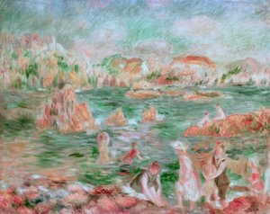 Plage de Guernsey tekijältä Pierre-Auguste Renoir