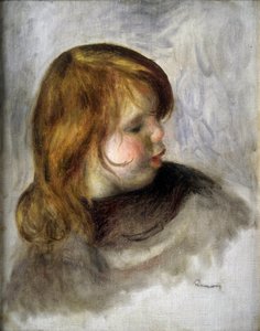 Lapsen muotokuva (Jean Renoir). Pierre-Auguste Renoirin (Pierre Auguste Renoir) maalaus.