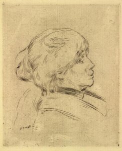 Berthe Morisotin muotokuva tekijältä Pierre Auguste Renoir