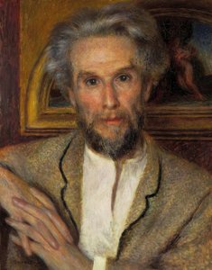 Chocquetin muotokuva tekijältä Pierre Auguste Renoir